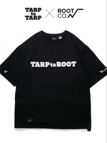 TARPEOTARPxROOTCO. 콜라보레이션 티셔츠