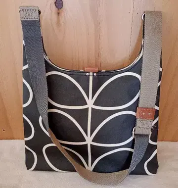 orla kiely 아우라카일리 나일론 올 패턴 숄더백