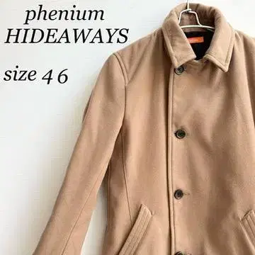[하자품] phenium HIDEAWAYS 하이더웨이 니콜 코트 46