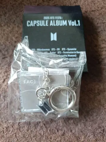 BTS CAPSULE ALBUM 키링 JIMIN FCCE Ver