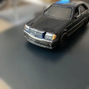 벤츠 600SEL 미니카 페인팅