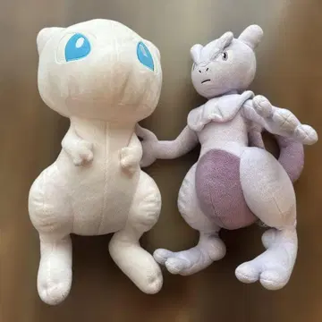 뮤 뮤츠 봉제인형 세트