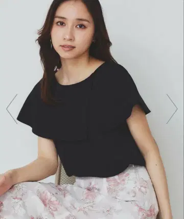 INDEX 오프숄더 칼라 블라우스 택 포함 새상품