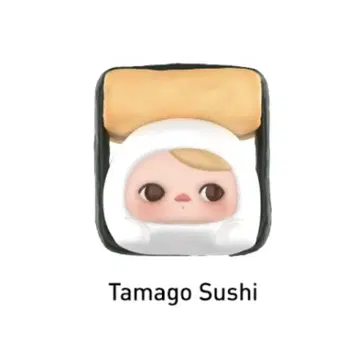 POPMART PUCKY EGG BEANIE Tamago Sushi
