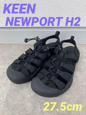 [새상품 미사용] KEEN NEWPORT H2 블랙 27.5cm