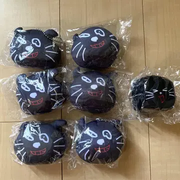 키요네코 말랑말랑 비즈 쿠션 키링 큐브 묶음 판매