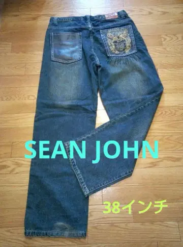 [ SEAN JOHN ] [ 38인치 ] 힙합 스타일 청바지