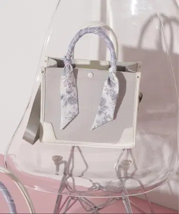 JILL by JILLSTUART 플라워 스카프 토트 (소)