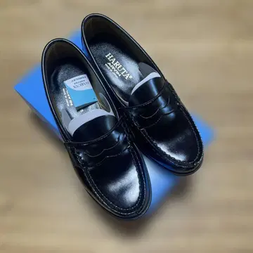 HARUTA 로퍼 블랙 24.5cm EE