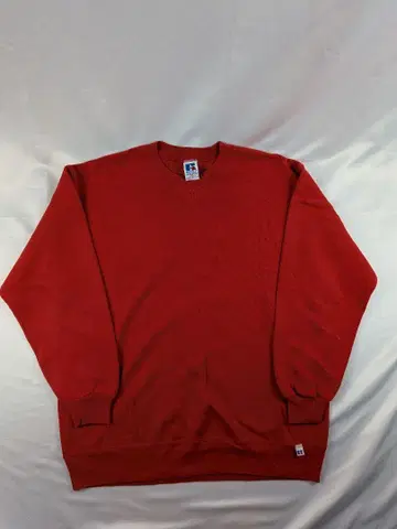 Russell Athletic 빨간색 XL 맨투맨 USA 제작