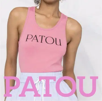오늘 한정 가격 정품 [PATOU] 파투 탱크 핑크 S