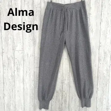 Alma Design 니트 조거 팬츠 [ M ] 이지 팬츠 스웨트