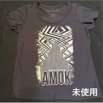 미사용 Radiohead 톰 요크 Atoms For Peace 티셔츠