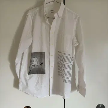 ROBERT MAPPLETHORPE 디자인 셔츠 코튼 혼방 새상품급