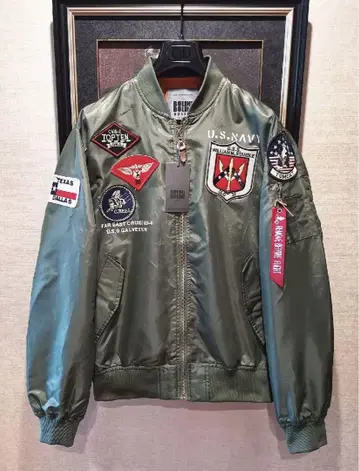 [기간 한정] M TOPGUN 복각 MA-1 봄/여름용 플라이트 자켓