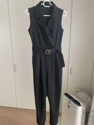 블랙 올인원 테일러드 컬러