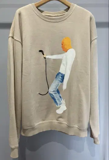 Justin Bieber 아트 프린트 맨투맨