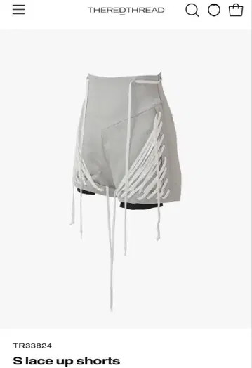 theredthread S lace up shorts