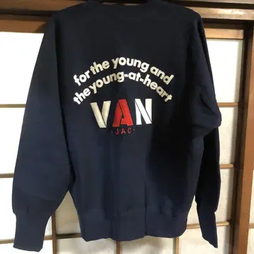 VAN 네이비 트레이너 L 사이즈
