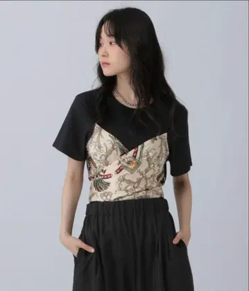 완판 렙심 스카프 뷔스티에풍 풀오버 완판 (덤 포함)