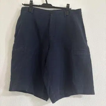 ZARA 린넨 100% 하프 팬츠