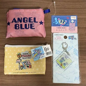 엔젤블루 에코백, 키링, 코인 퍼스 3