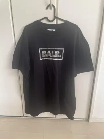 BALR. 블랙 티셔츠 XL