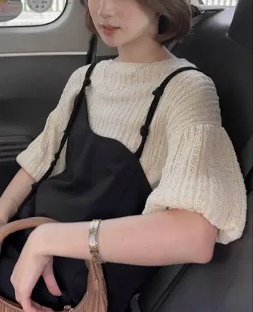 eaphi switching summer knit /ivory