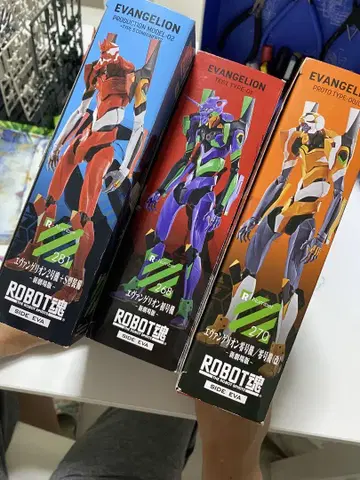 에반게리온 ROBOT혼 3체 세트