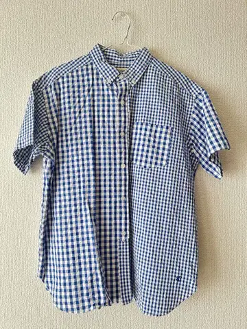 BEAMS BOY 깅엄 체크 셔츠
