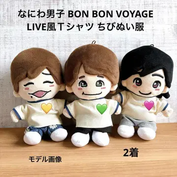 나니와단시 BON BON VOYAGELIVETOUR풍 티셔츠