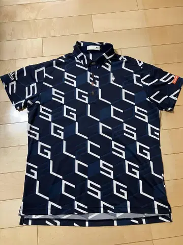 le coq sportif 골프 네이비 피케 셔츠 LL