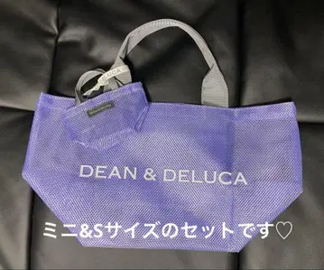 DEAN & DELUCA 메쉬 토트 2025 라일락 미니 & S 사이즈