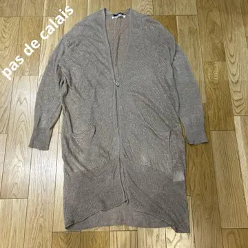 pas de calais 파드칼레 가디건 린넨 100