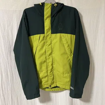 시에라 디자인 나일론 자켓 S 옐로우 그린 집업 블루종 아우터