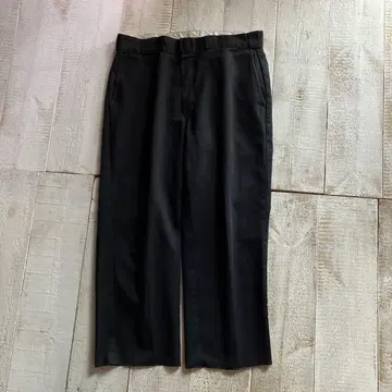 디키즈 워크 팬츠 w34 블랙 컷오프 온두라스 제조