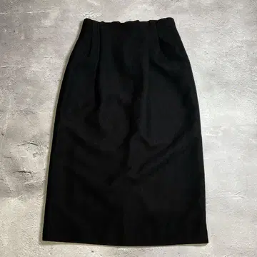 URBAN RESEARCH 롱 타이트 스커트 블랙 슬림 효과
