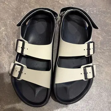 BIRKENSTOCK 스포츠 샌들 42 화이트 [수량 한정품]