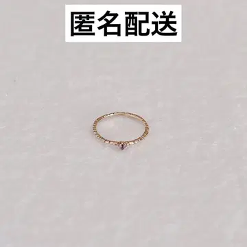 Cloche 크로체 반지 자수정 K10