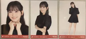 이치노세 미쿠 노기자카46 미야기 공연 맨투맨 브로마이드 3종 컴프