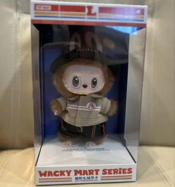 POPMART WACKY MART SERIES 봉제 인형 점원 라부부