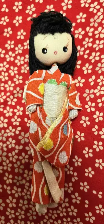쇼와 레트로 흐느적 인형 기모노 문화 인형