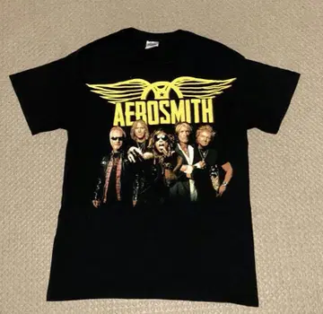 AEROSMITH 밴드 티셔츠 M 사이즈 블랙