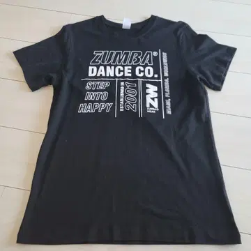 ZUMBA 티셔츠 남녀 공용 M/L 정품