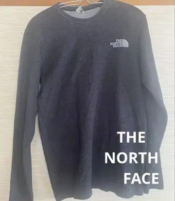 새상품급 THE NORTH FACE 다크 그레이 롱 슬리브