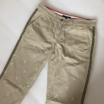 TOMMY HILFIGER 베이지 팬츠 여성용