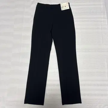 유니클로 UNIQLO 감동 팬츠 슬림 스트레이트 블랙 58 XXS