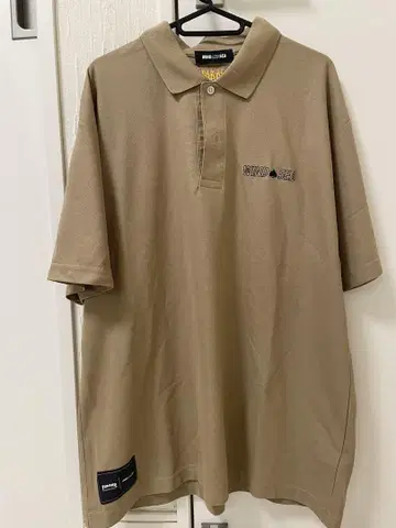 WIND & SEA THRASHER 피케 셔츠 베이지 골프