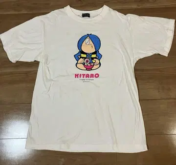 90년대 게게게의 기타로 티셔츠 양면 프린트 미즈키 시게루 1994