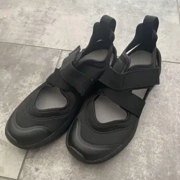 새상품 무인양품 스니커즈 샌들 블랙